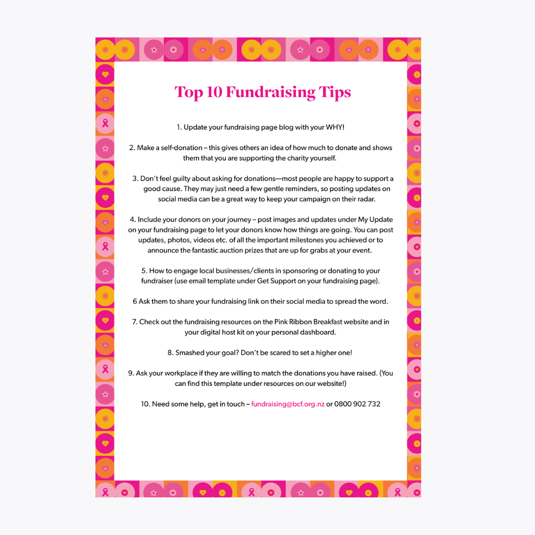 Top Fundraising Tips