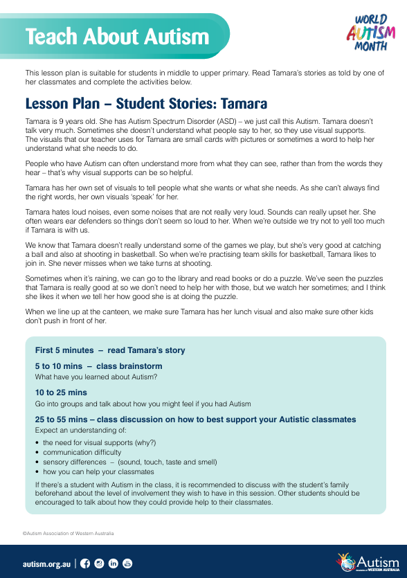 Teach About Autism - Tamara - Autism Month Resource_0325