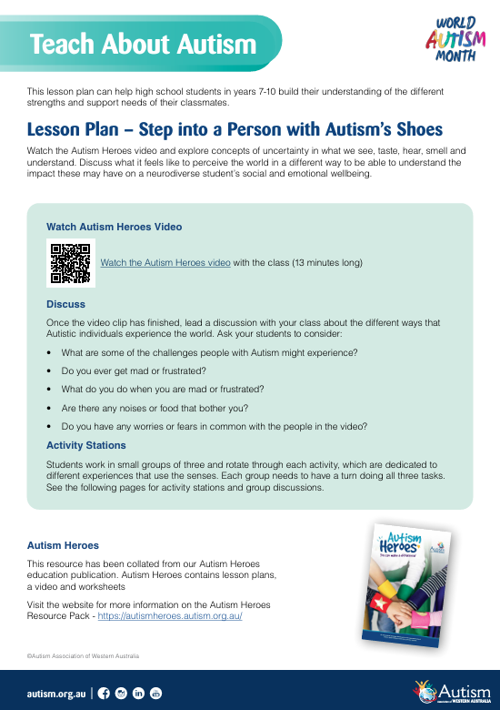 Teach About Autism - step into - Autism Month Resource_0325